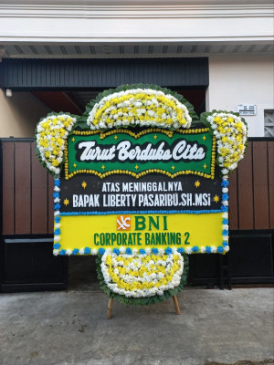 Papan Bunga Duka di Sibolga Selatan