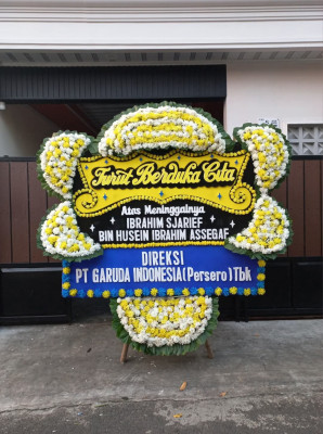 Papan Bunga Duka di Sibolga Selatan