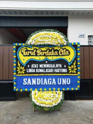Papan Bunga Duka di Sibolga Selatan