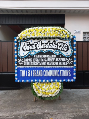 Papan Bunga Duka di Sibolga Selatan